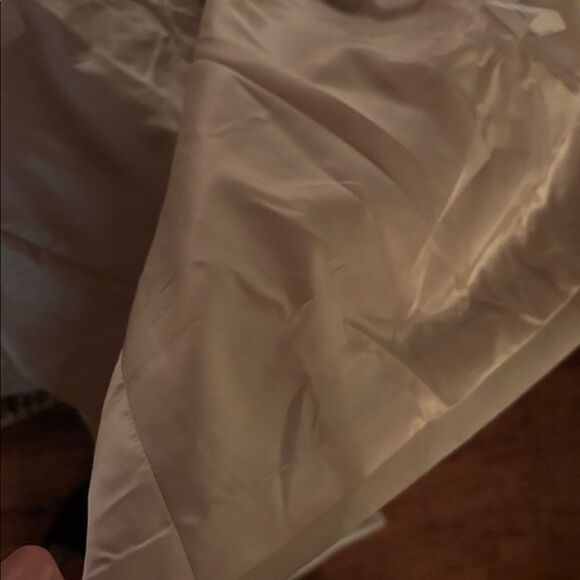 Classic Beige Trench Coat with Black Buttons - Picture 12 of 12